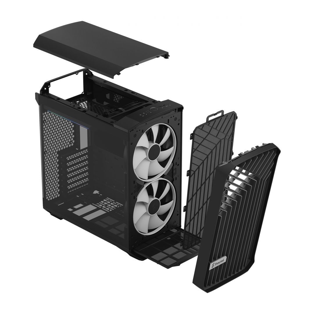 Fractal Design Torrent Compact RGB Tempered Glass Black