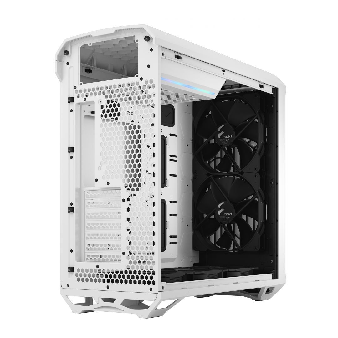 Fractal Design Torrent Tempered Glass Clear White