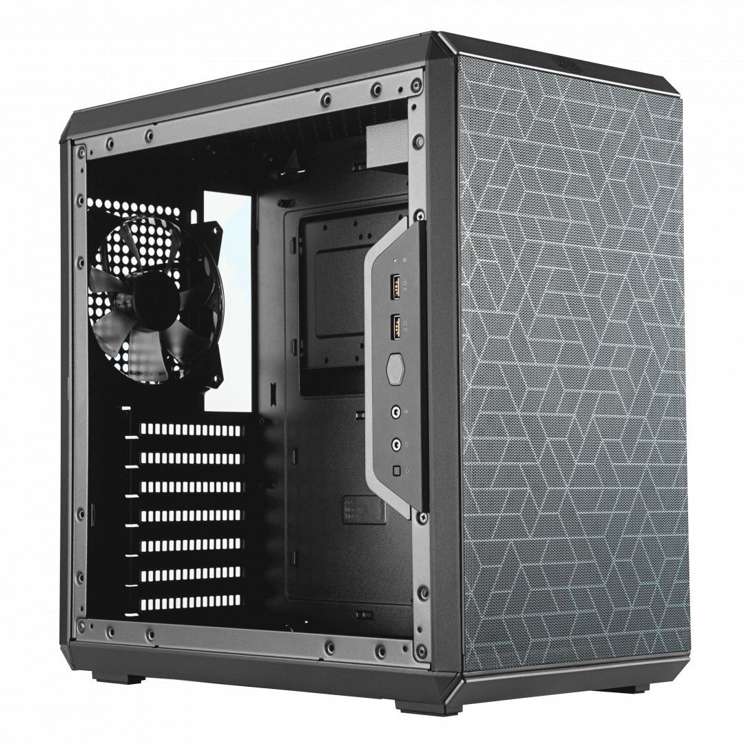 Cooler Master MasterBox Q500L Tempered Glass Black