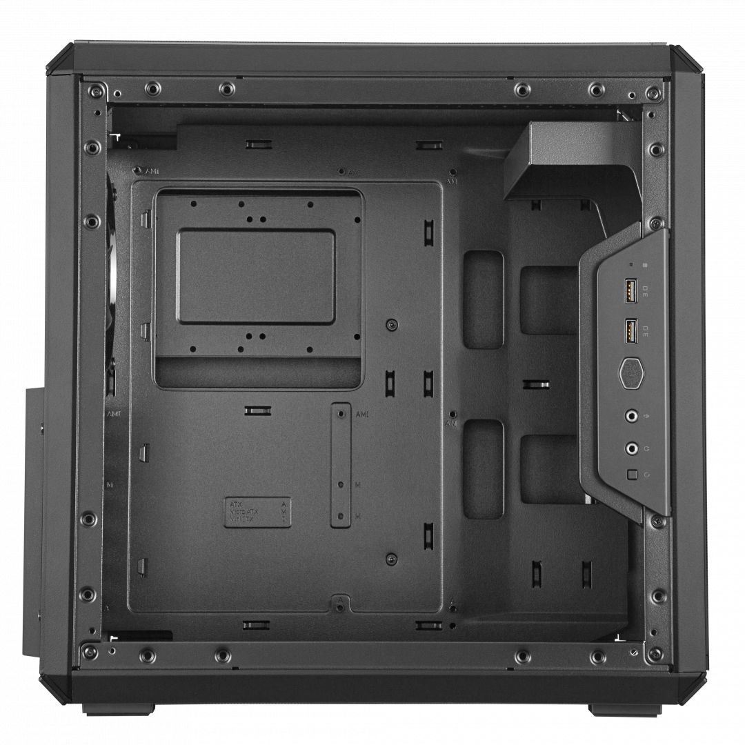 Cooler Master MasterBox Q500L Tempered Glass Black