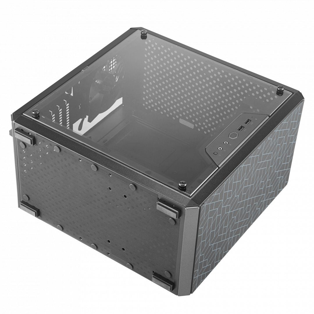 Cooler Master MasterBox Q500L Tempered Glass Black