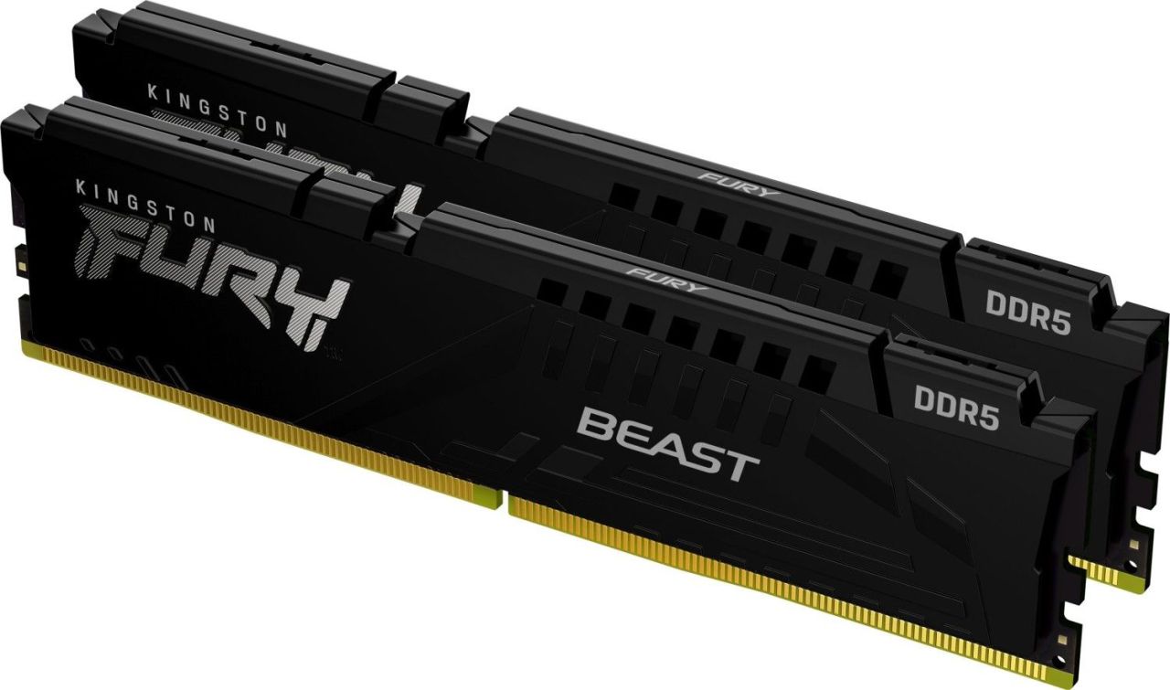 Kingston 128GB 5600Mhz Kit(4x32GB) Fury Beast Black Kingston 128GB 5600Mhz Kit(4x32GB) Fury Beast Black