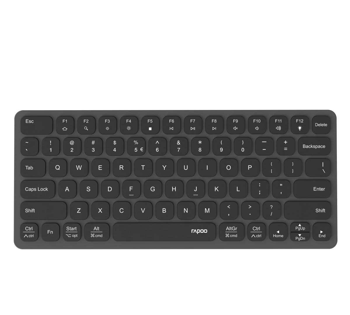 Rapoo UCK-6001 Keyboard Grey HU