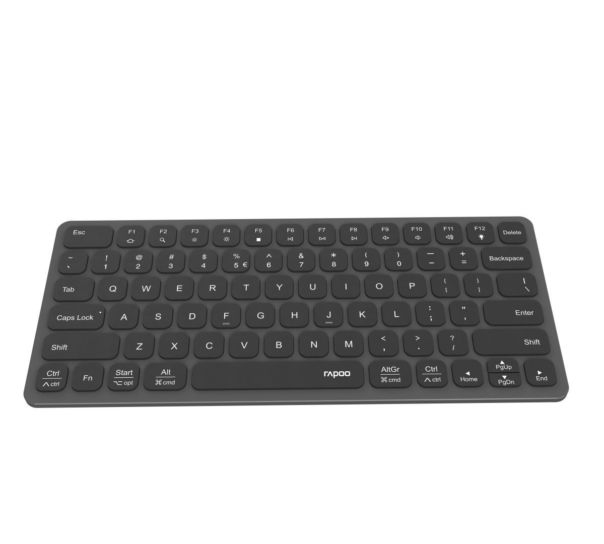 Rapoo UCK-6001 Keyboard Grey HU