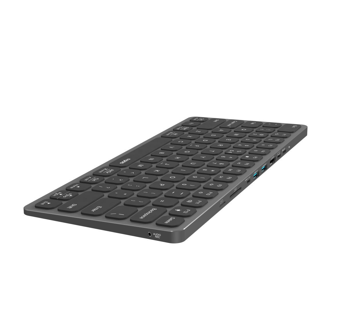 Rapoo UCK-6001 Keyboard Grey HU