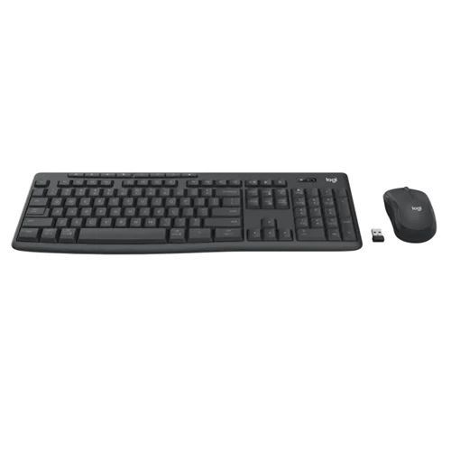 Logitech MK370 Wireless billentyűzet + optikai egér Black US Logitech MK370 Wireless billentyűzet + optikai egér Black US