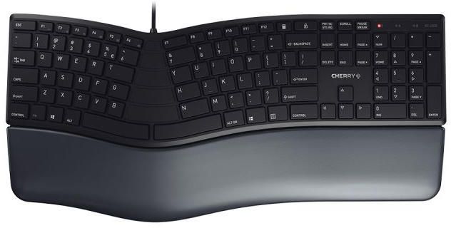 Cherry KC 4500 Ergo billentyűzet Black US Cherry KC 4500 Ergo billentyűzet Black US