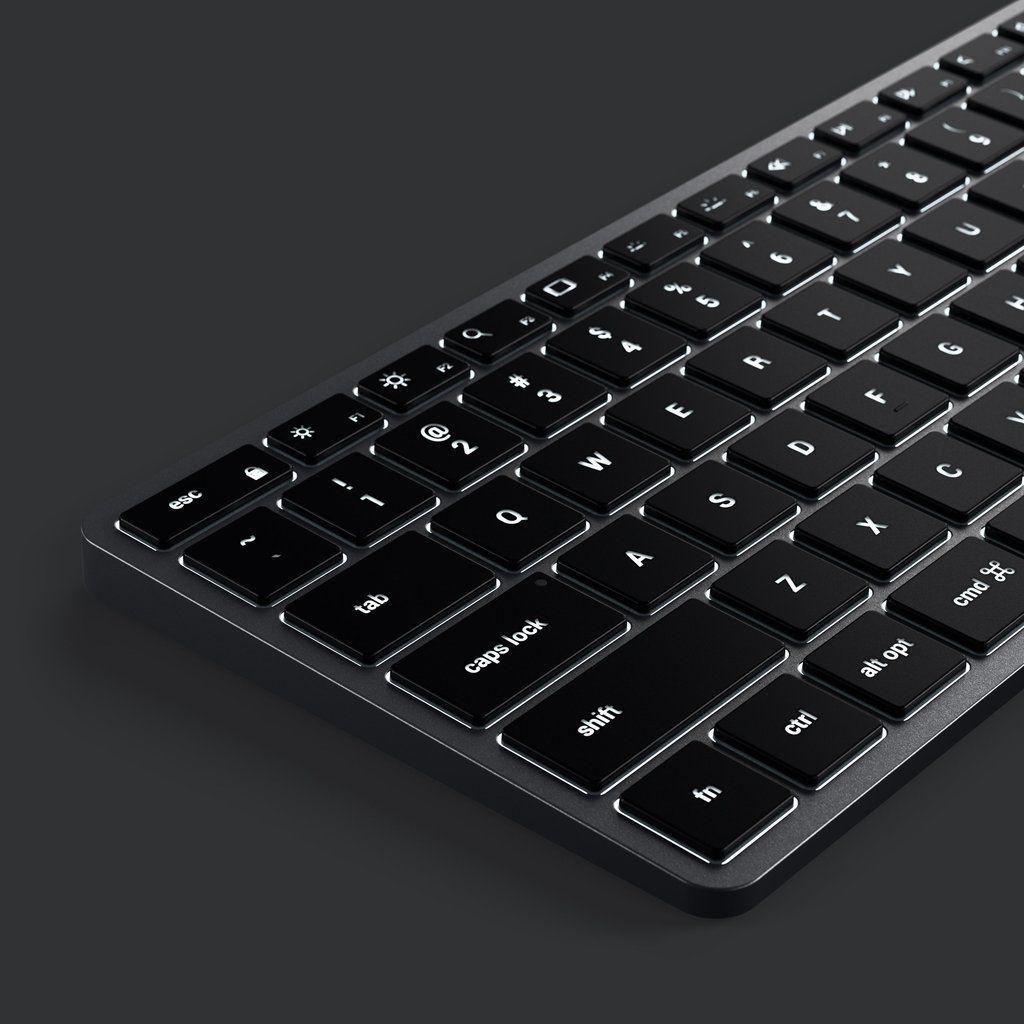 Satechi Slim X2 Bluetooth Backlight Keyboard Space Grey US