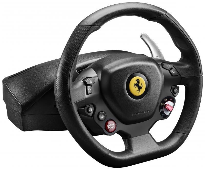 Thrustmaster T80 Ferrari 488 GTB Edition USB Kormány Black