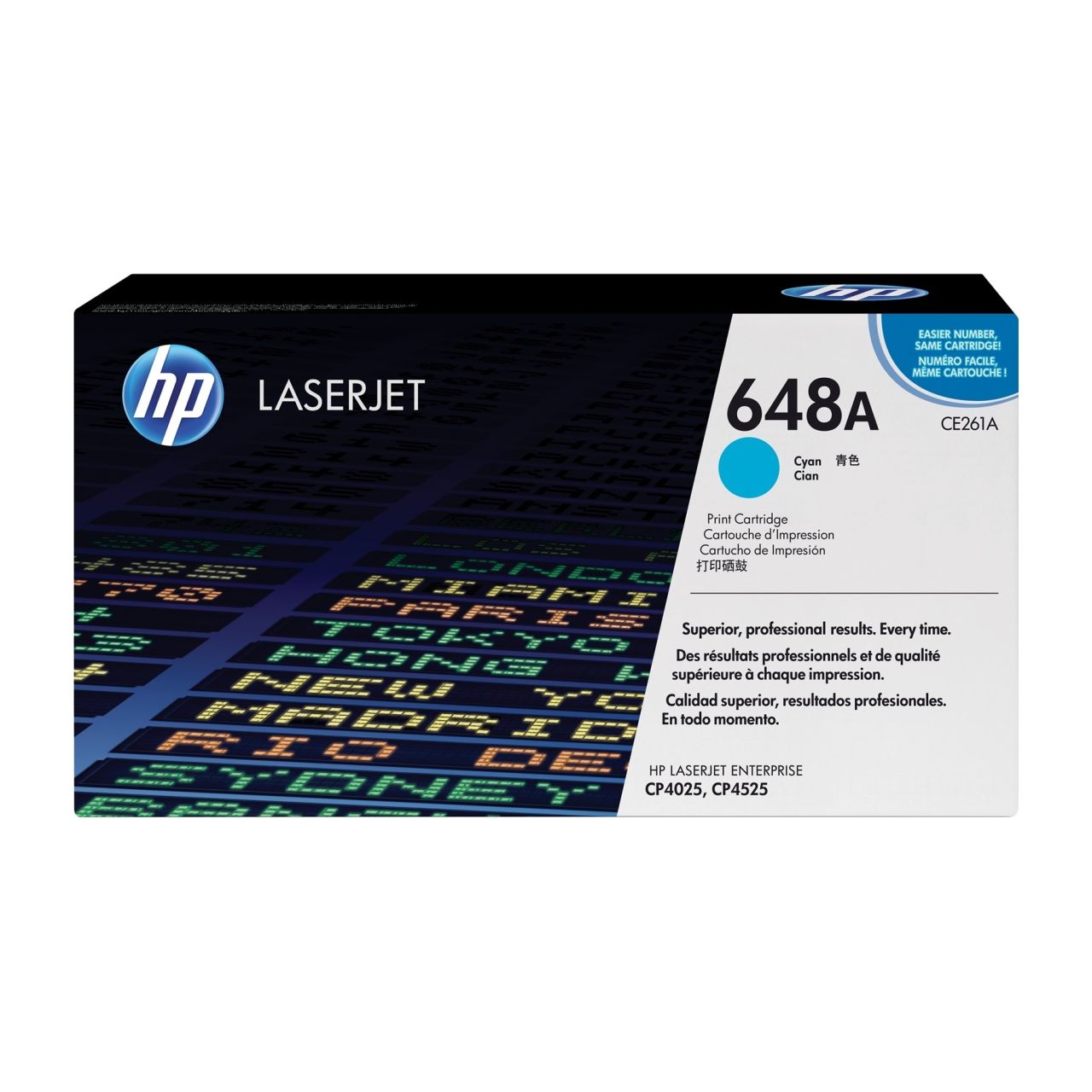 HP CE261A (648A) Cyan toner HP CE261A (648A) Cyan toner