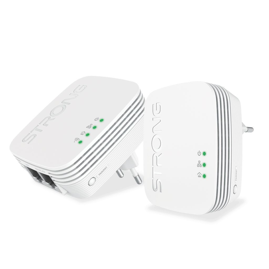 Strong Powerline 600 Duo Wi-Fi Mini Powerline Adapter Kit