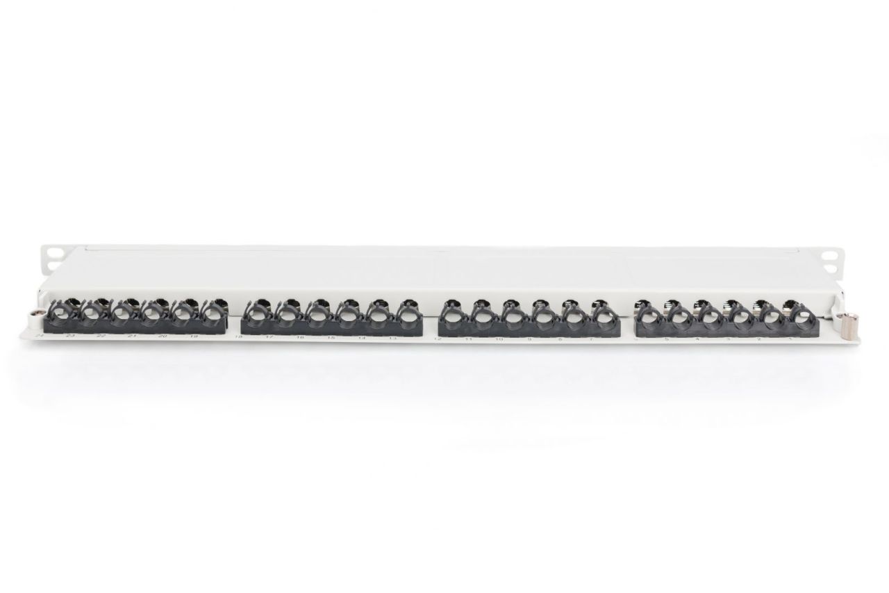 Digitus 24-port Patch Panel 0,5U Grey