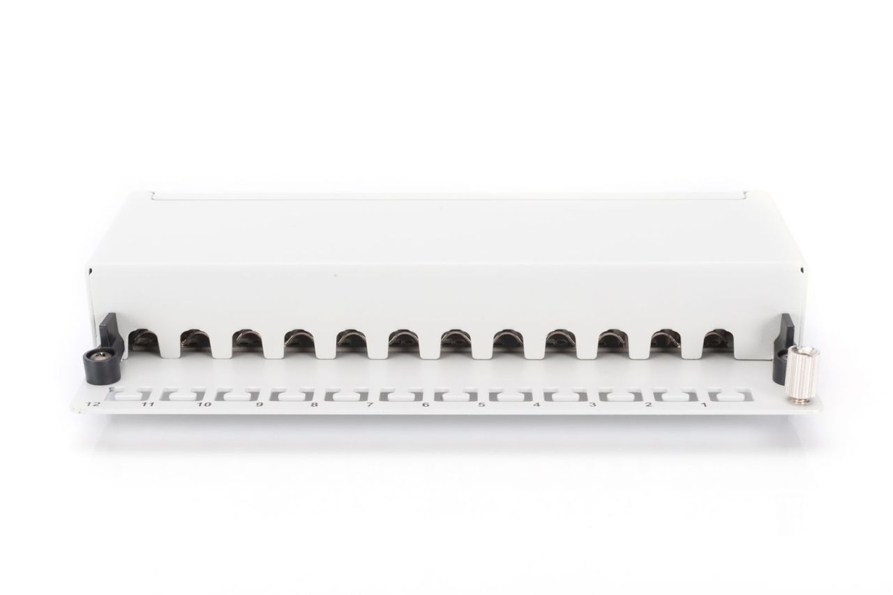 Digitus 12-port Patch Panel 1U Grey