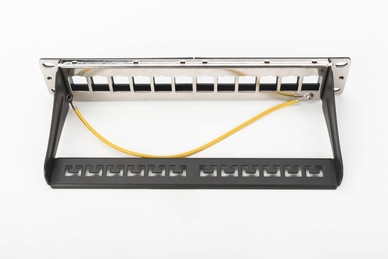 Digitus 12-port Patch Panel 1U Black