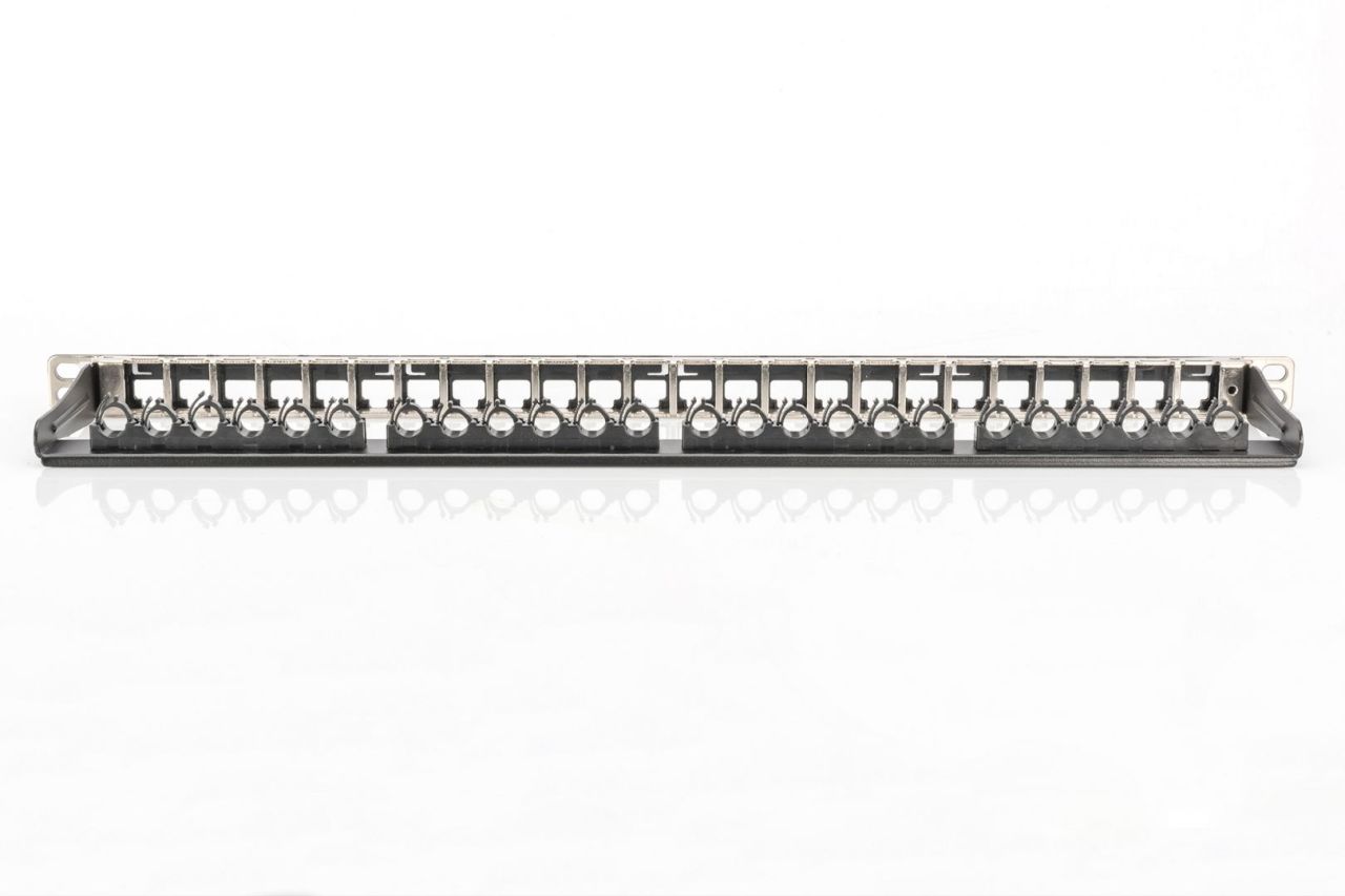 Digitus 24-port Patch Panel 0,5U Black