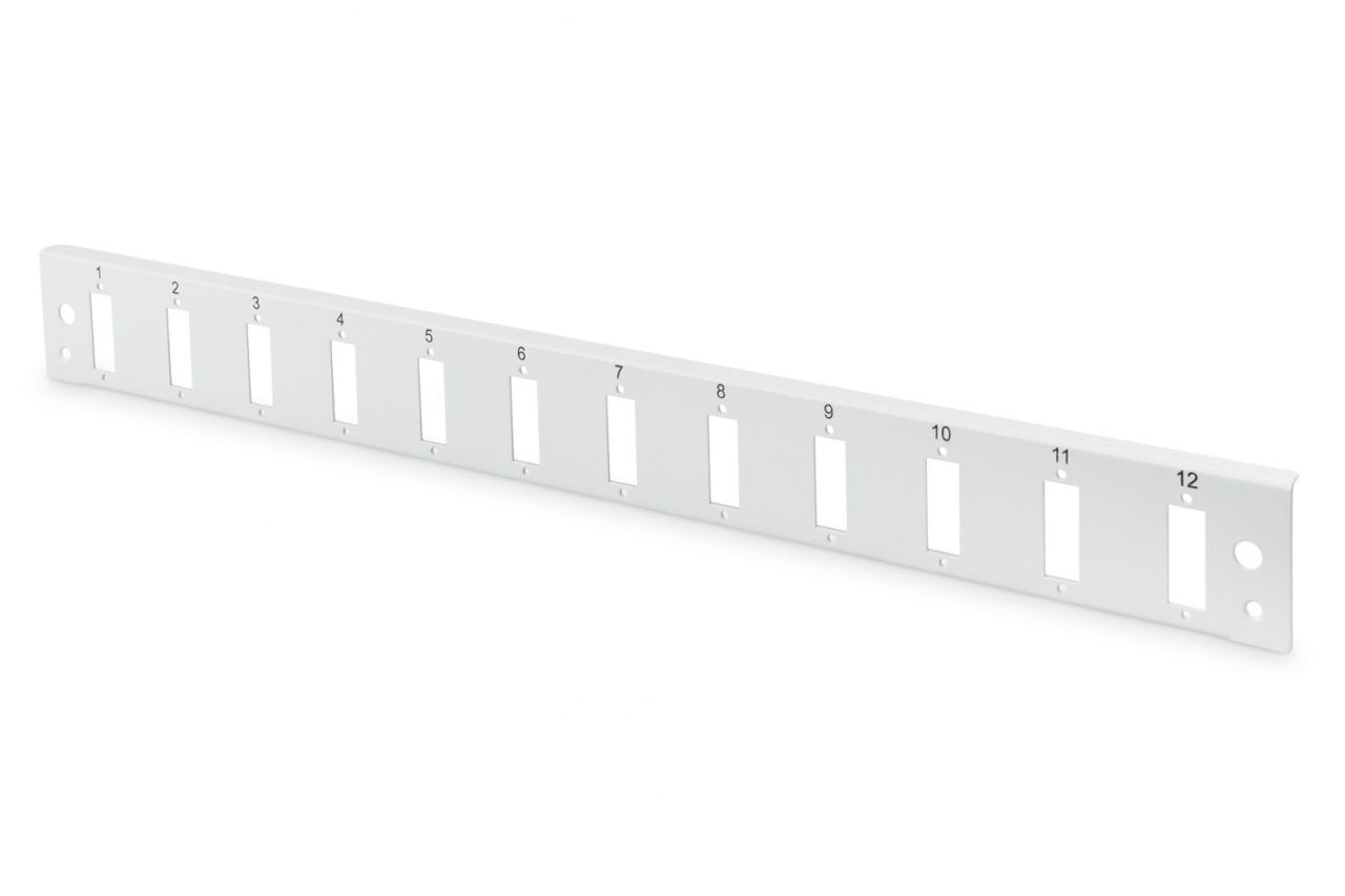 Digitus 12-port Patch Panel 1U Grey