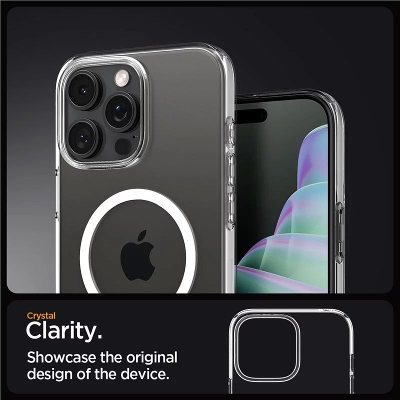 Spigen Liquid Crystal MagSafe iPhone 16 Pro Max Crystal Clear Spigen Liquid Crystal MagSafe iPhone 16 Pro Max Crystal Clear