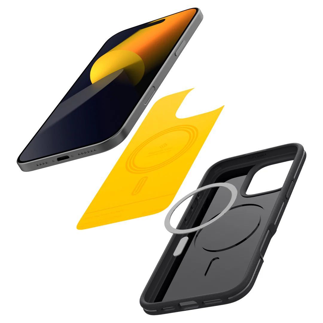 Spigen Caseology Athlex MagSafe case iPhone 16 Pro Active Black Spigen Caseology Athlex MagSafe case iPhone 16 Pro Active Black