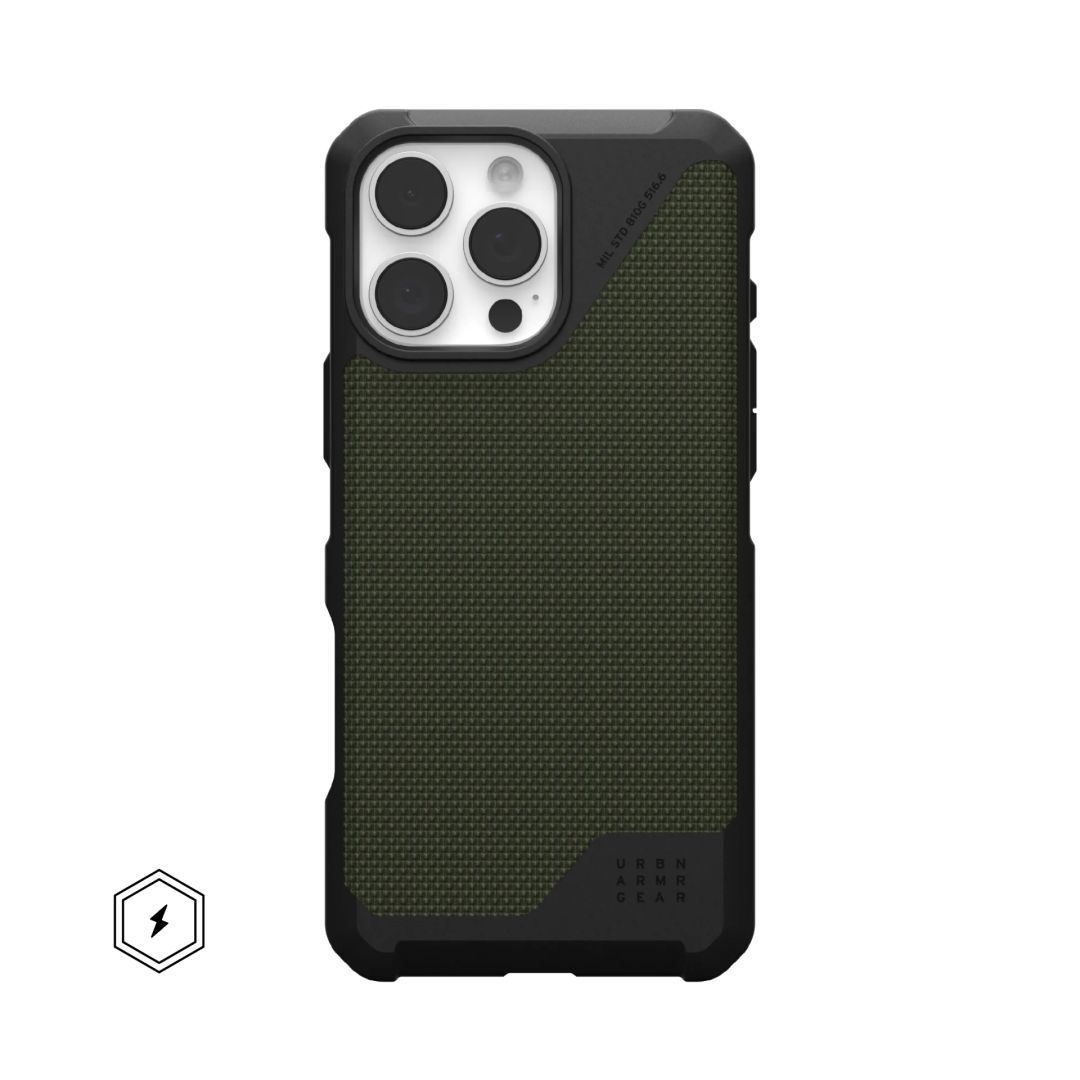 UAG Metropolis LT Magsafe iPhone 16 Pro Max Kevlar Olive UAG Metropolis LT Magsafe iPhone 16 Pro Max Kevlar Olive