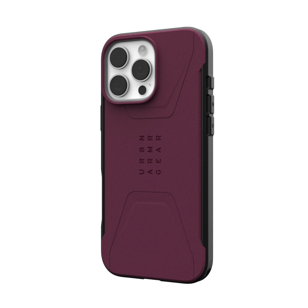 UAG Civilian Magsafe iPhone 16 Pro Max Bordeaux UAG Civilian Magsafe iPhone 16 Pro Max Bordeaux