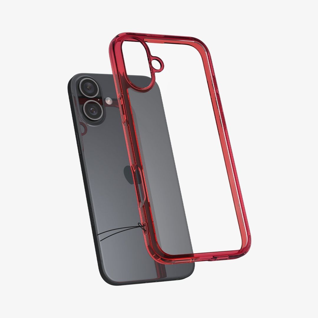Spigen Ultra Hybrid iPhone 16 Red Crystal Spigen Ultra Hybrid iPhone 16 Red Crystal