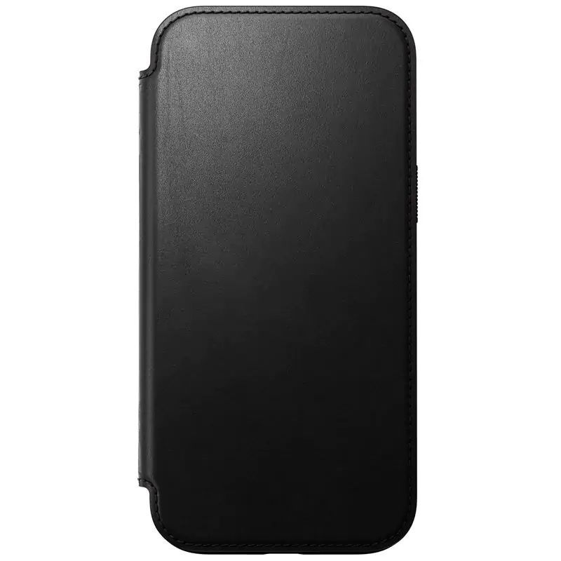 Nomad Leather Folio iPhone 16 Pro Max Black