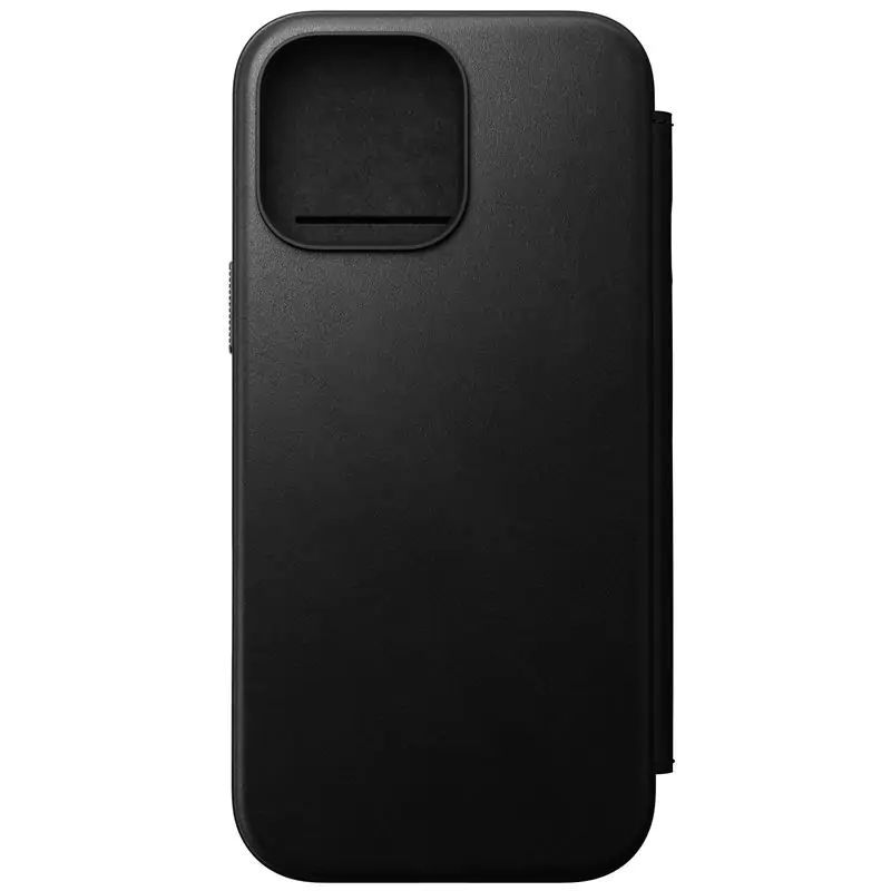 Nomad Leather Folio iPhone 16 Pro Max Black