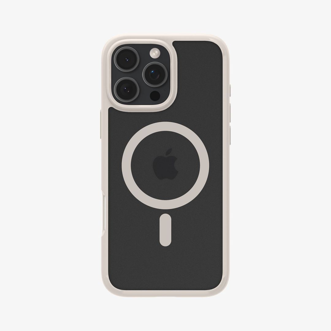 Spigen Ultra Hybrid MagSafe iPhone 16 Pro Max Frost Natural Titanium Spigen Ultra Hybrid MagSafe iPhone 16 Pro Max Frost Natural Titanium