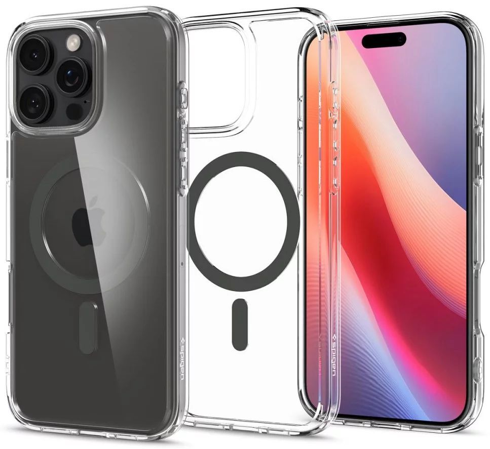 Spigen Ultra Hybrid MagSafe iPhone 16 Pro Max Graphite Spigen Ultra Hybrid MagSafe iPhone 16 Pro Max Graphite
