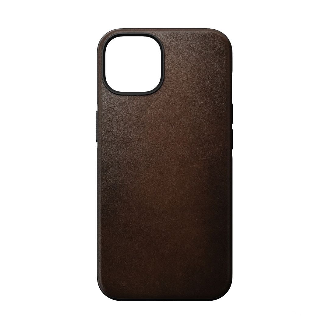 Nomad Nomad Modern Leather Case iPhone 14 Rustic Brown