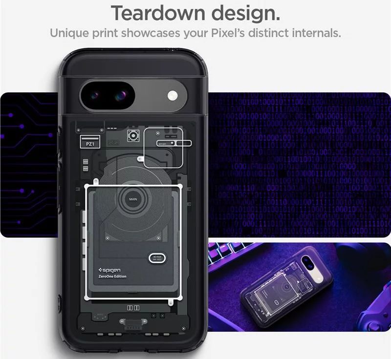 Spigen Ultra Hybrid for Google Pixel 8a Zero One Spigen Ultra Hybrid for Google Pixel 8a Zero One