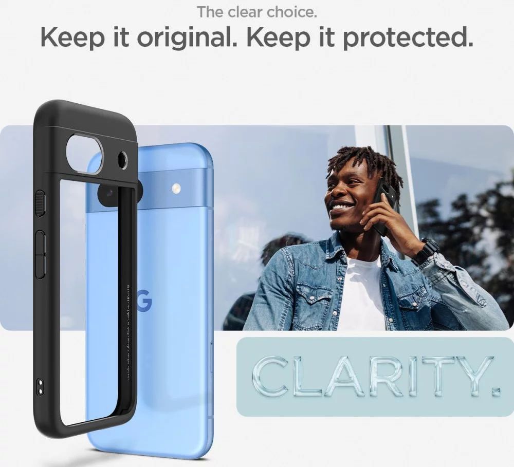 Spigen Ultra Hybrid for Google Pixel 8a Matte Black Spigen Ultra Hybrid for Google Pixel 8a Matte Black