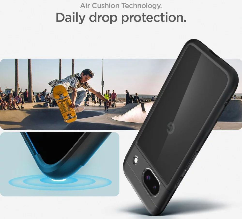 Spigen Ultra Hybrid for Google Pixel 8a Matte Black Spigen Ultra Hybrid for Google Pixel 8a Matte Black