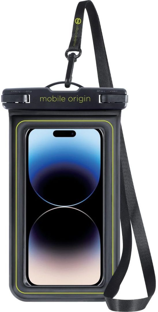 Mobile Origin Waterproof floating case 6,8" Black/Green