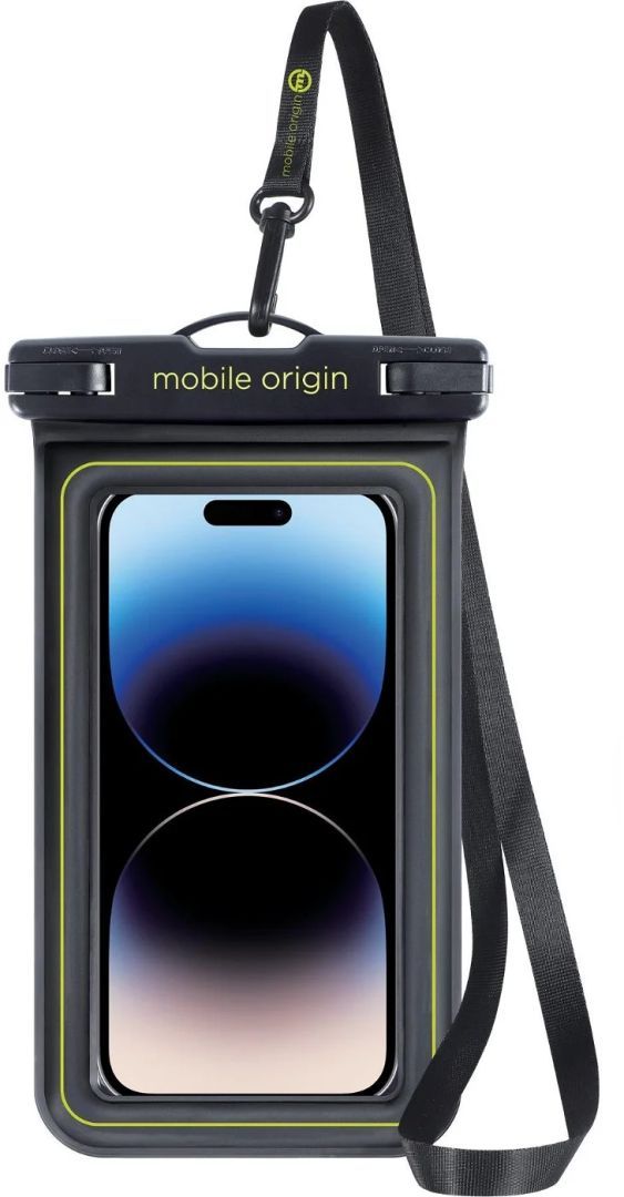 Mobile Origin Waterproof floating case 6,5" Black/Green