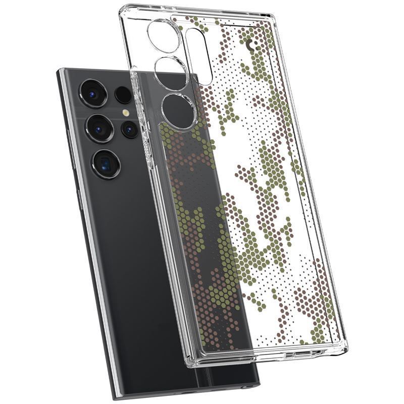 Spigen Ultra Hybrid Samsung Galaxy S24 Ultra Digital Camo Spigen Ultra Hybrid Samsung Galaxy S24 Ultra Digital Camo