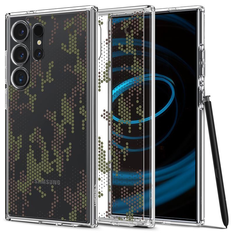 Spigen Ultra Hybrid Samsung Galaxy S24 Ultra Digital Camo Spigen Ultra Hybrid Samsung Galaxy S24 Ultra Digital Camo