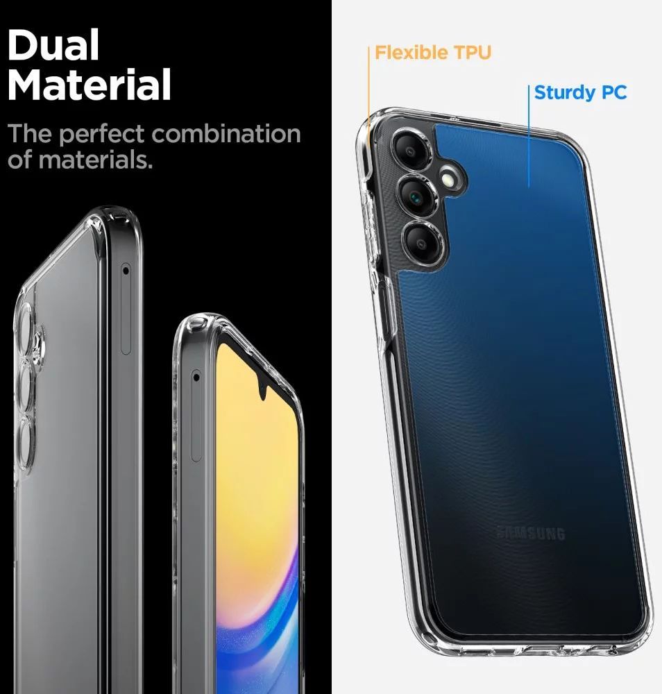 Spigen Ultra Hybrid Samsung Galaxy A15/A15 5G Crystal Clear Spigen Ultra Hybrid Samsung Galaxy A15/A15 5G Crystal Clear