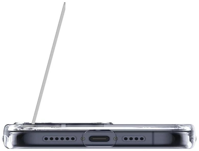 Spigen Caseology Capella MagSafe Kickstand iPhone 15 Pro Max Clear White Spigen Caseology Capella MagSafe Kickstand iPhone 15 Pro Max Clear White