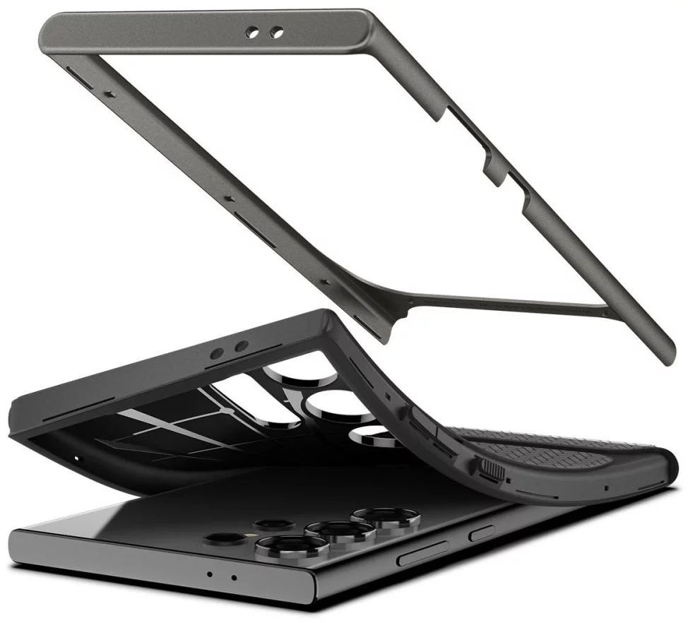 Spigen Neo Hybrid Samsung Galaxy S24 Ultra Gunmetal Spigen Neo Hybrid Samsung Galaxy S24 Ultra Gunmetal