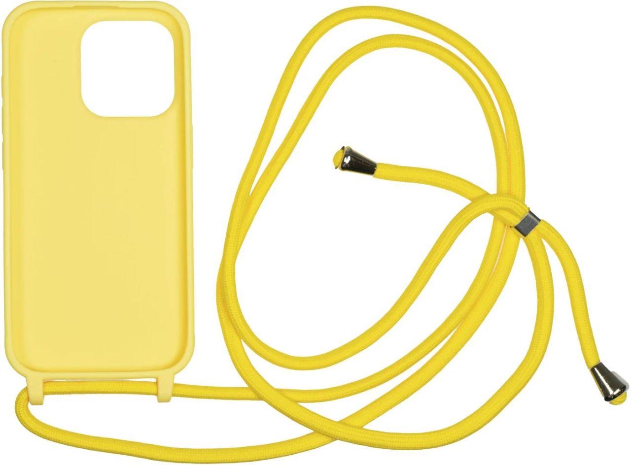 Mobile Origin Lanyard Case iPhone 15 Pro Yellow