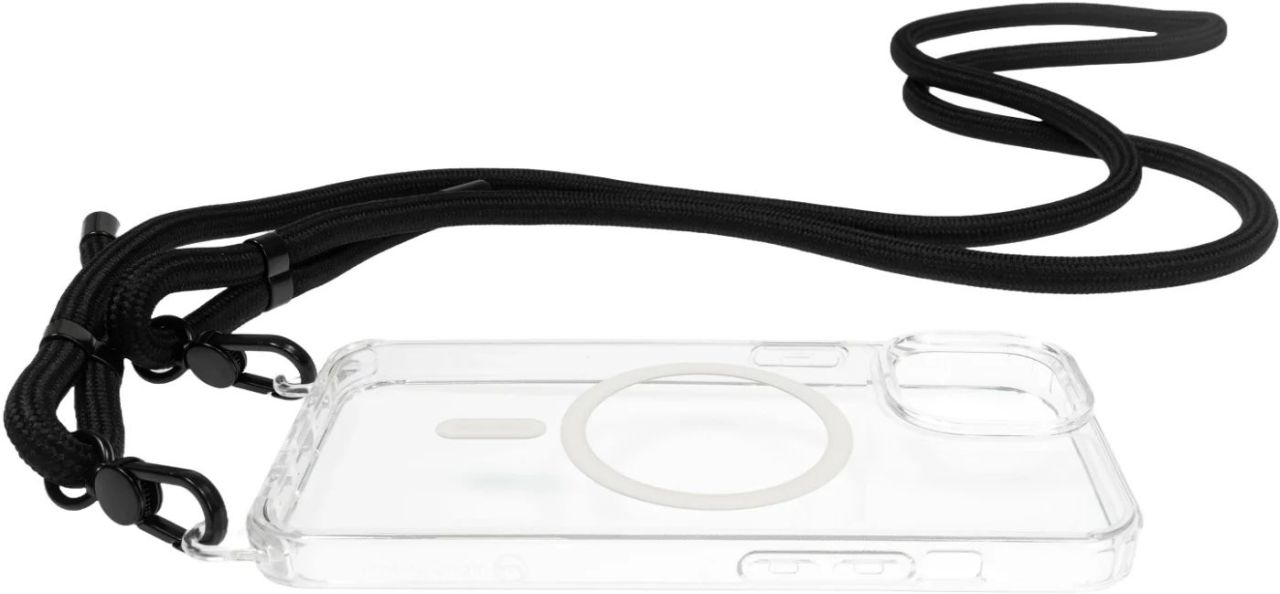 Mobile Origin Lanyard MagSafe Case iPhone 14 Clear