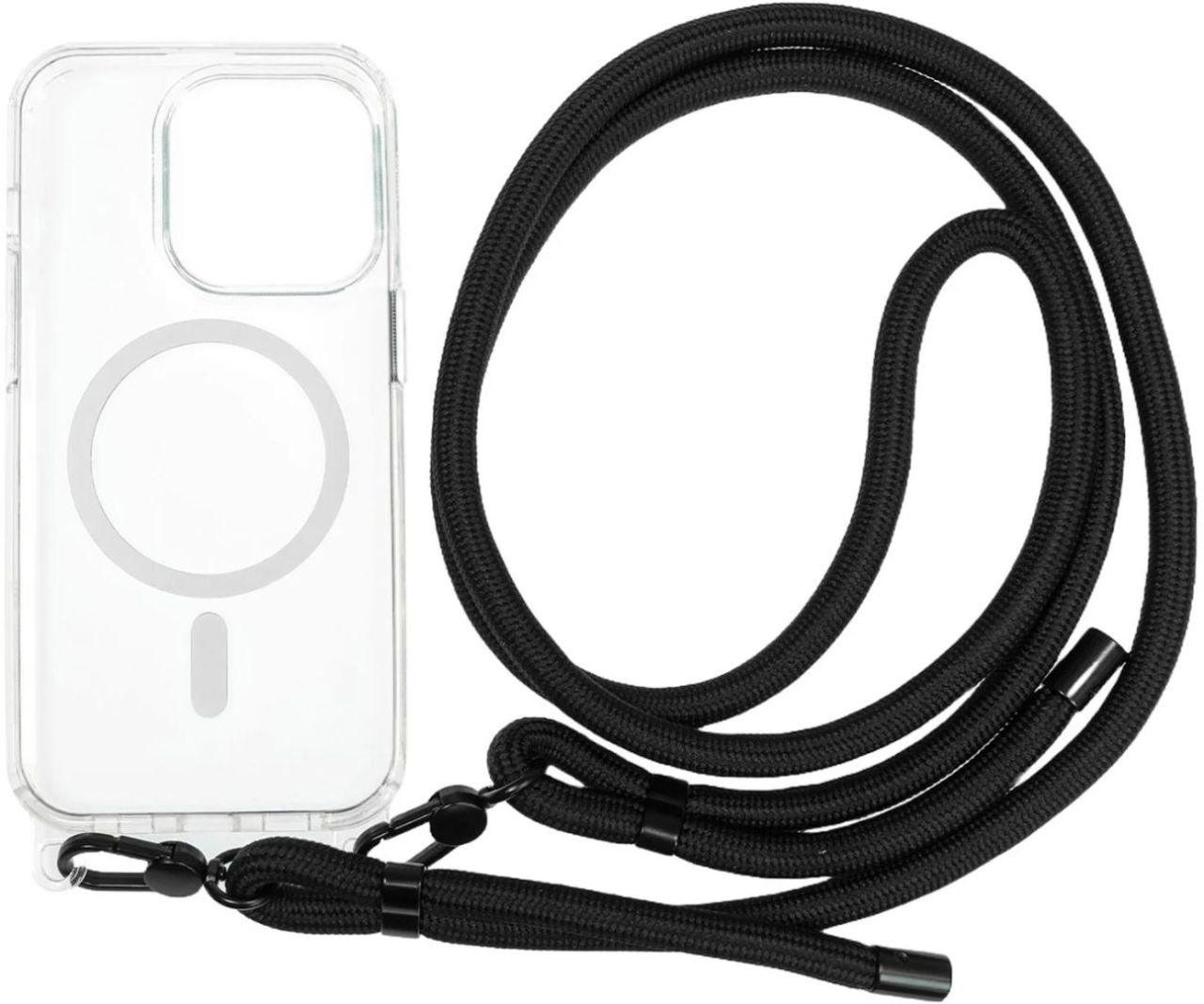 Mobile Origin Lanyard Case iPhone 14 Pro Clear