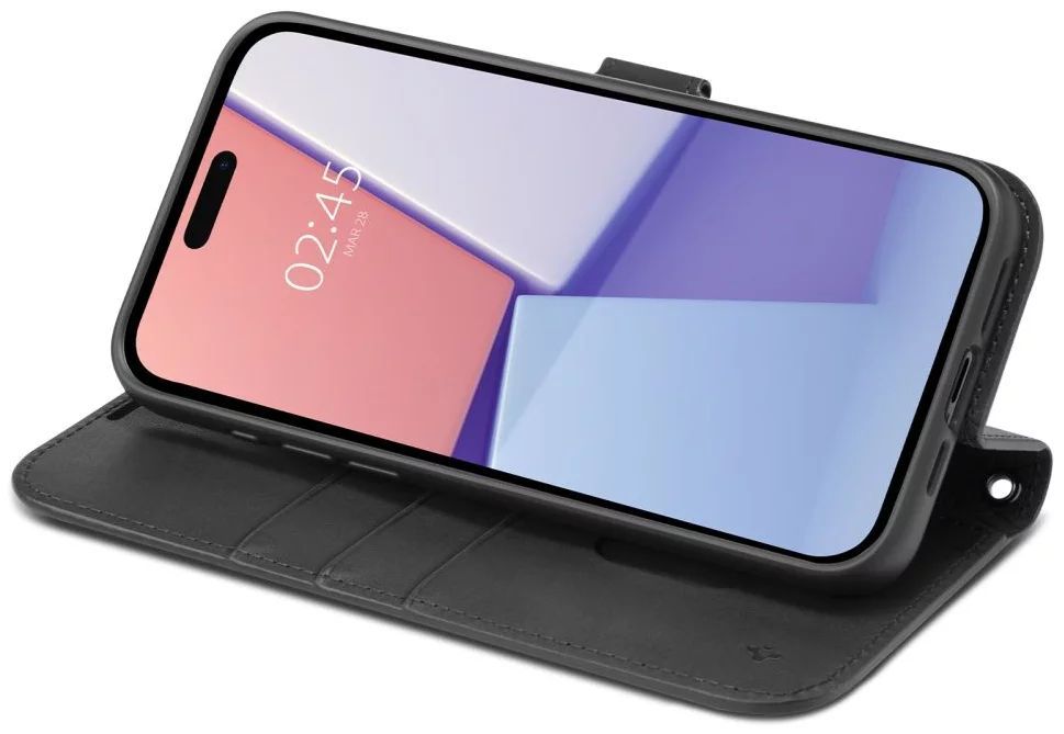 Spigen Wallet S Pro iPhone 15 Pro Black Spigen Wallet S Pro iPhone 15 Pro Black