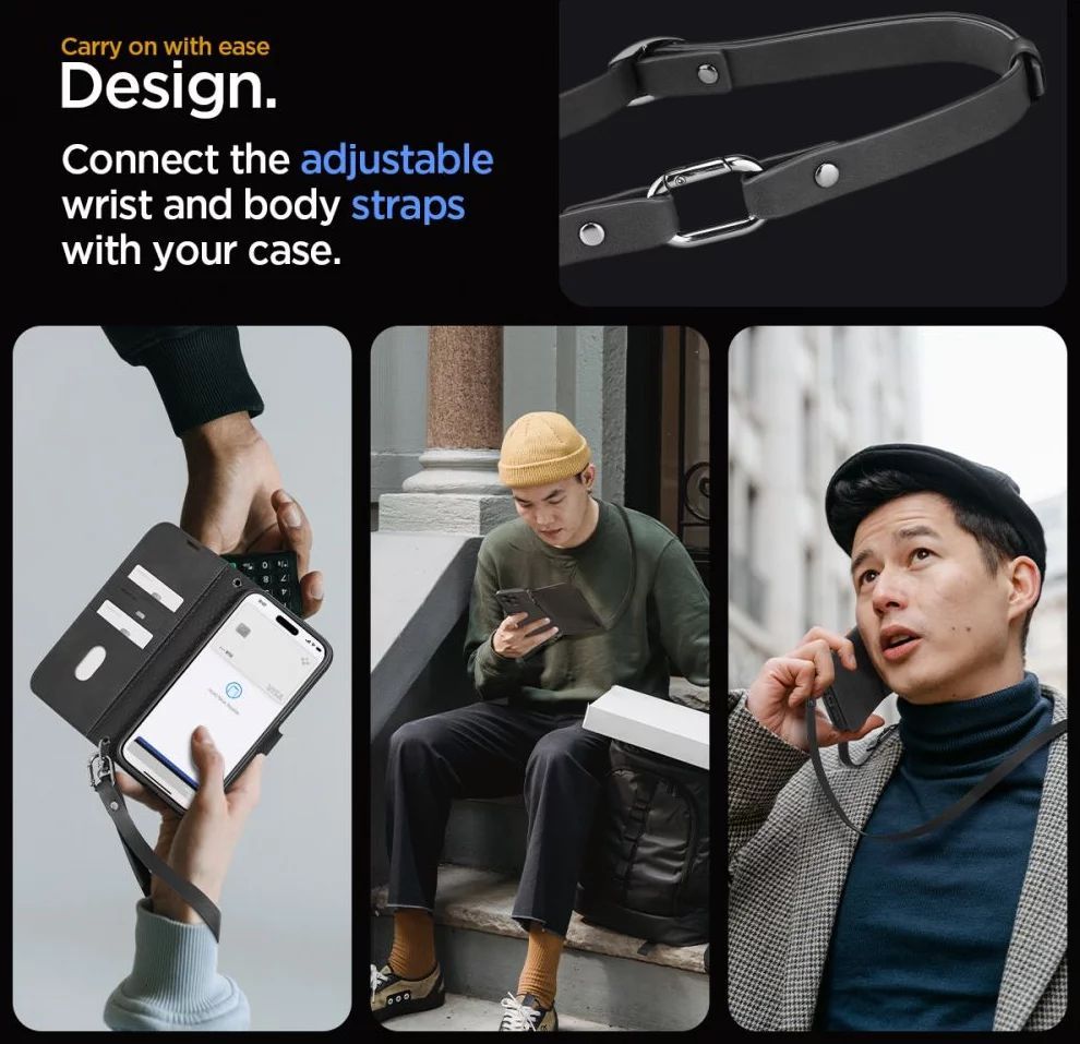 Spigen Wallet S Pro iPhone 15 Pro Black Spigen Wallet S Pro iPhone 15 Pro Black