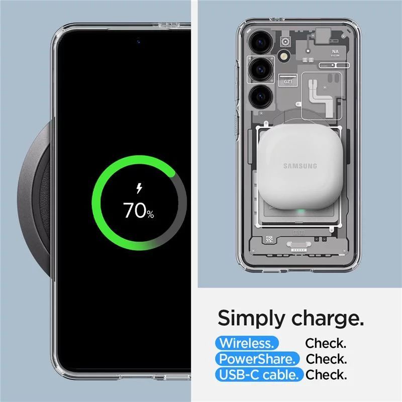 Spigen Ultra Hybrid Samsung Galaxy S24 Zero One White Spigen Ultra Hybrid Samsung Galaxy S24 Zero One White