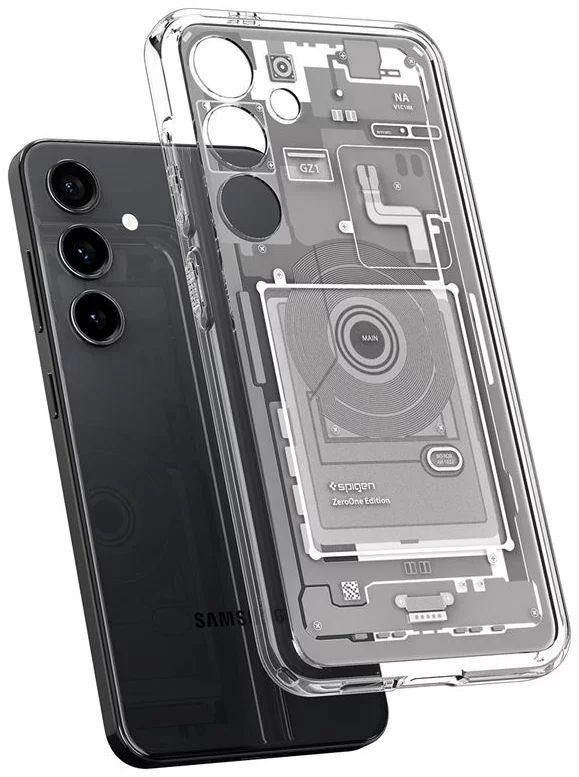 Spigen Ultra Hybrid Samsung Galaxy S24 Zero One White Spigen Ultra Hybrid Samsung Galaxy S24 Zero One White