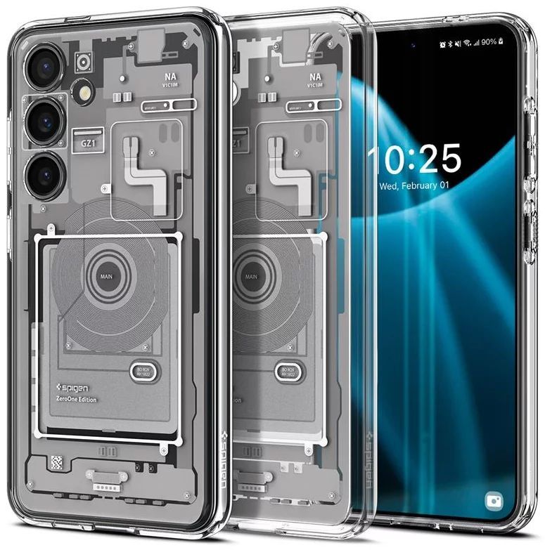 Spigen Ultra Hybrid Samsung Galaxy S24 Zero One White Spigen Ultra Hybrid Samsung Galaxy S24 Zero One White