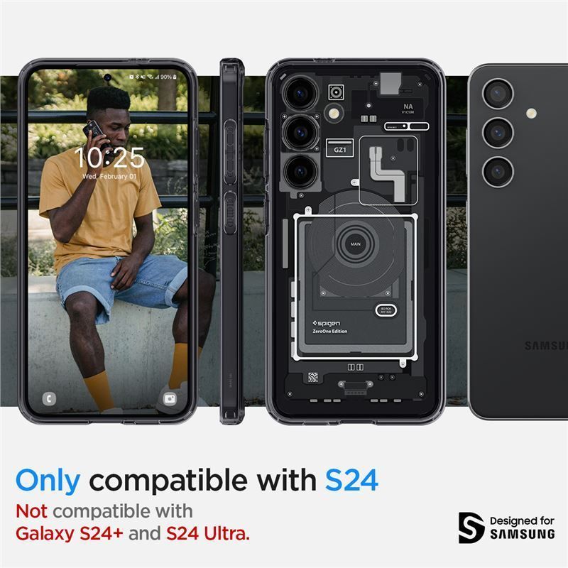Spigen Ultra Hybrid Samsung Galaxy S24 Zero One Spigen Ultra Hybrid Samsung Galaxy S24 Zero One