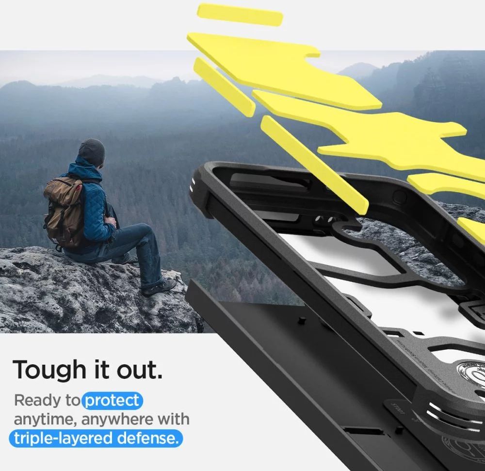 Spigen Tough Armor Samsung Galaxy S24+ Black Spigen Tough Armor Samsung Galaxy S24+ Black